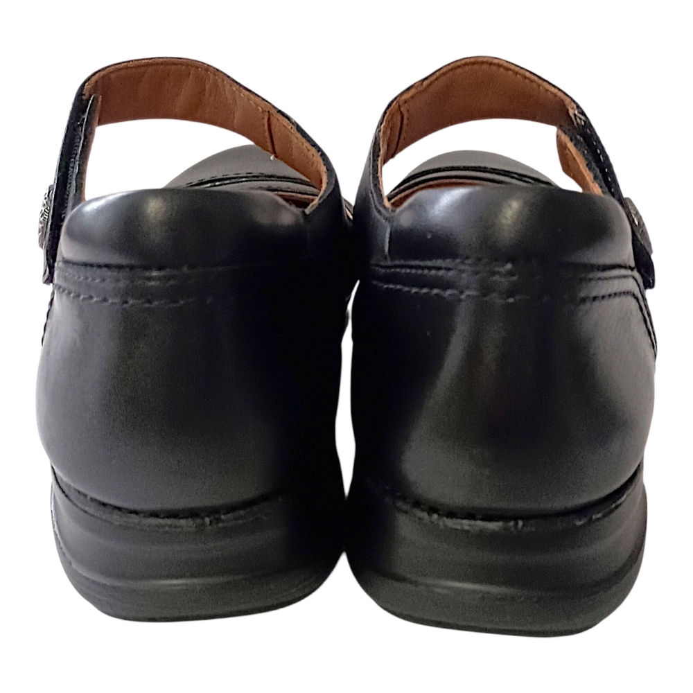 Clarks Appley Walk Mary Jane Shoes Sz 9M Womens Black Leather Comfort Modest - Picture 5 of 16